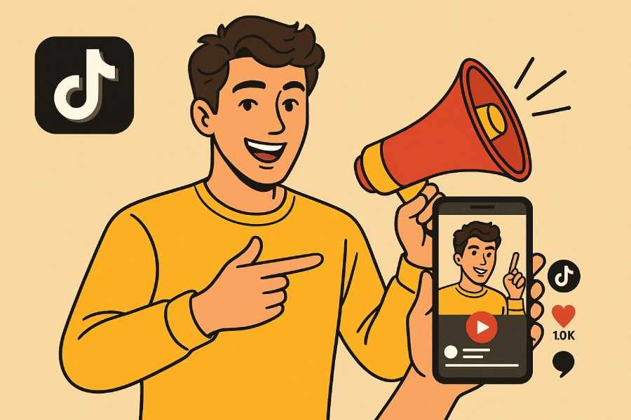 Como Bombar um Vídeo no TikTok