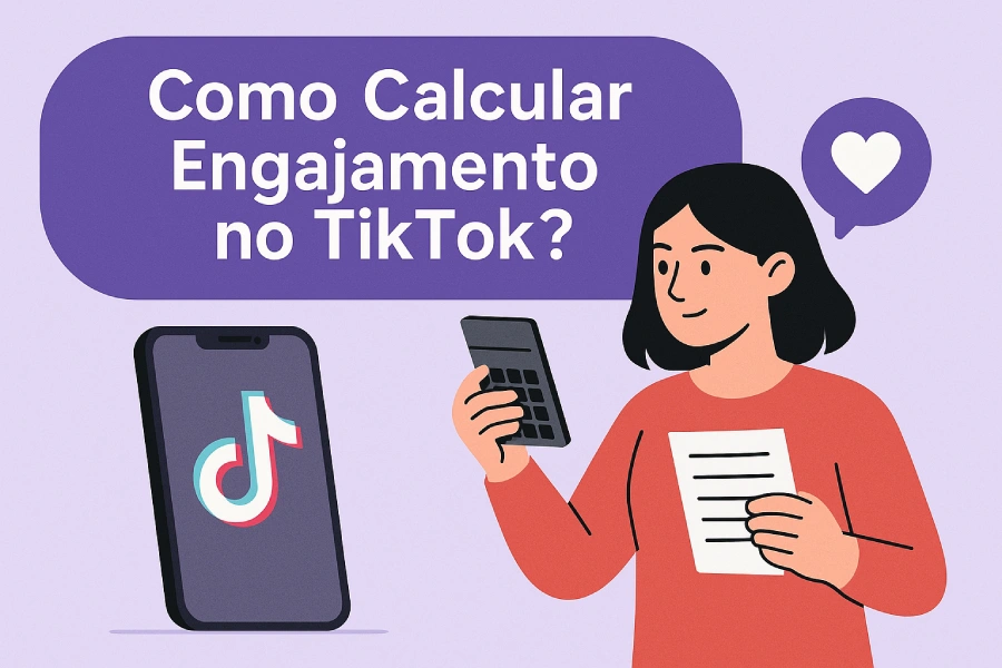 Como calcular engajamento no TikTok