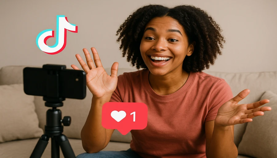 Como criar um conteúdo que gera curtidas todos os dias no TikTok