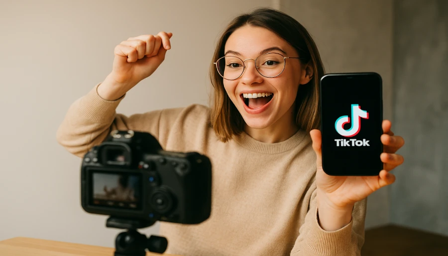 Como criar vídeos que geram curtidas no TikTok automaticamente