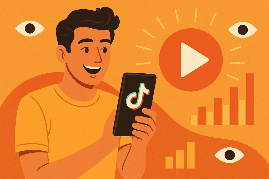 Como ganhar muita visualização no TikTok?