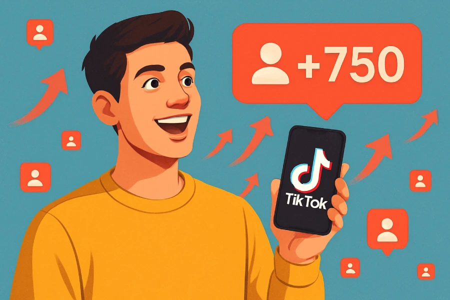Como ganhar seguidores no TikTok rapidamente