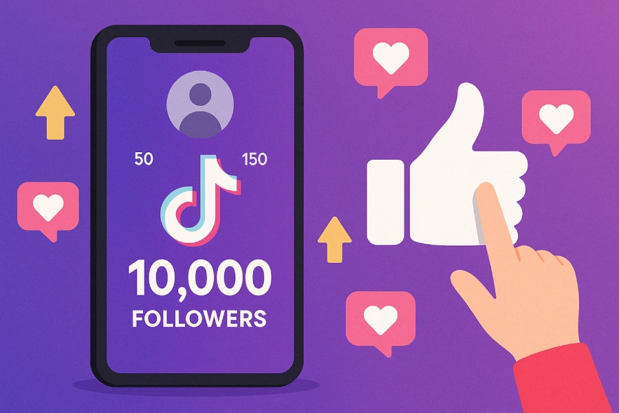 Como posso ganhar seguidores no TikTok gratuitamente