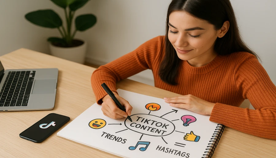 o que postar para ganhar mais curtidas no TikTok