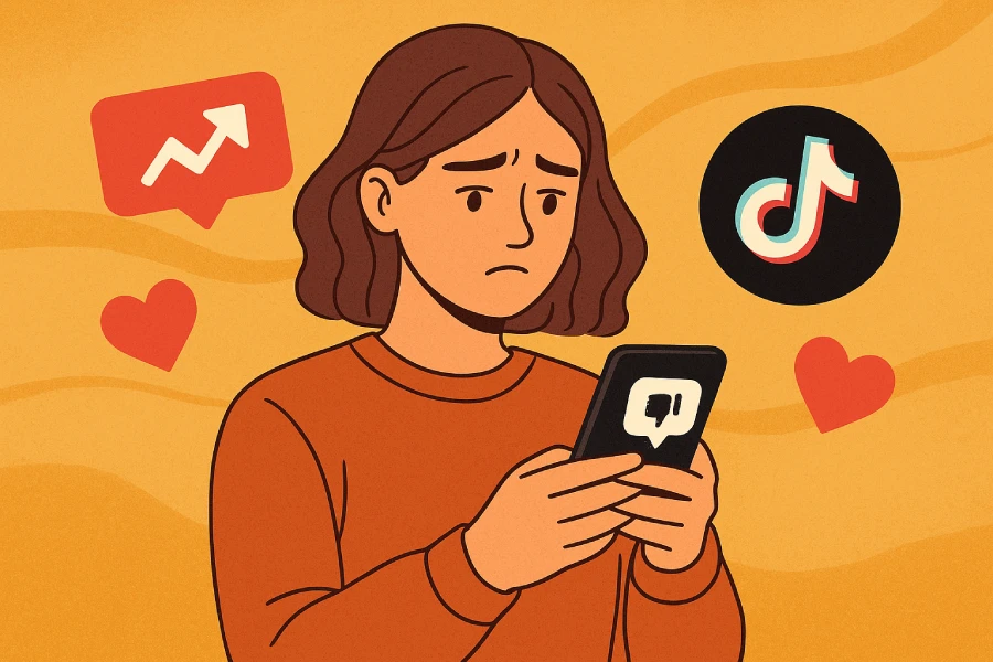 Como fazer o TikTok entregar mais meus vídeos?