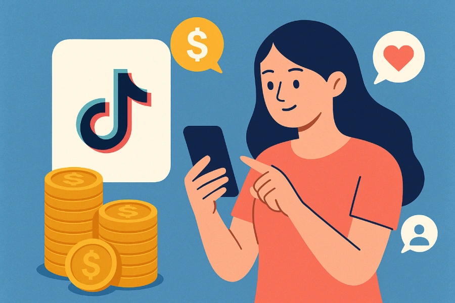 Como monetizar o TikTok com poucos seguidores