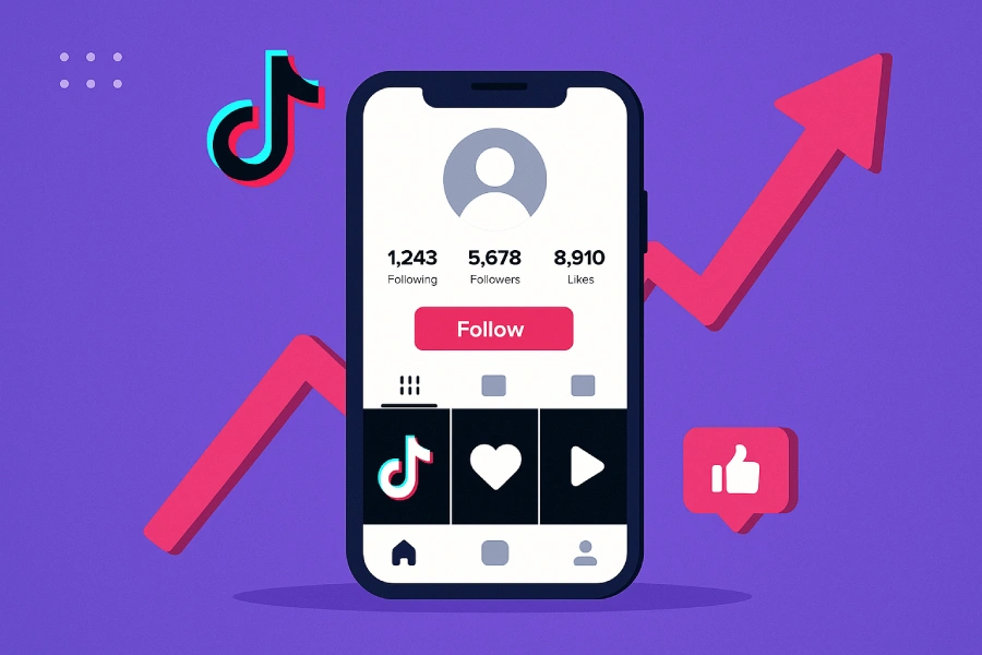 Como posso impulsionar meu perfil no TikTok?