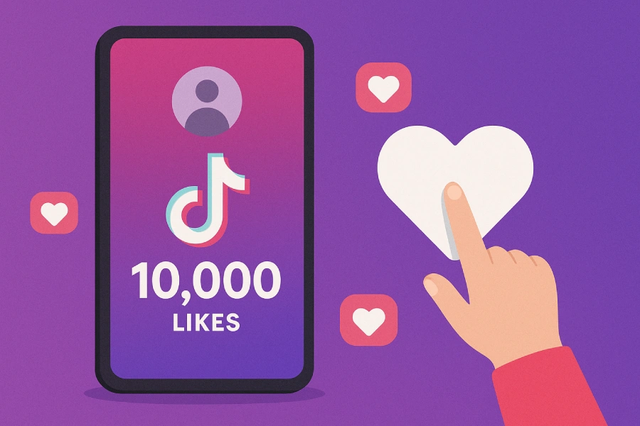 Como posso obter curtidas gratuitas no TikTok?