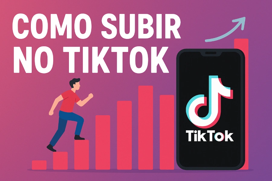 Como subir no TikTok