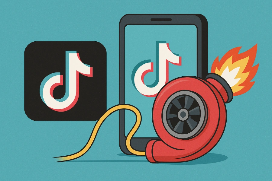 Como turbinar o TikTok