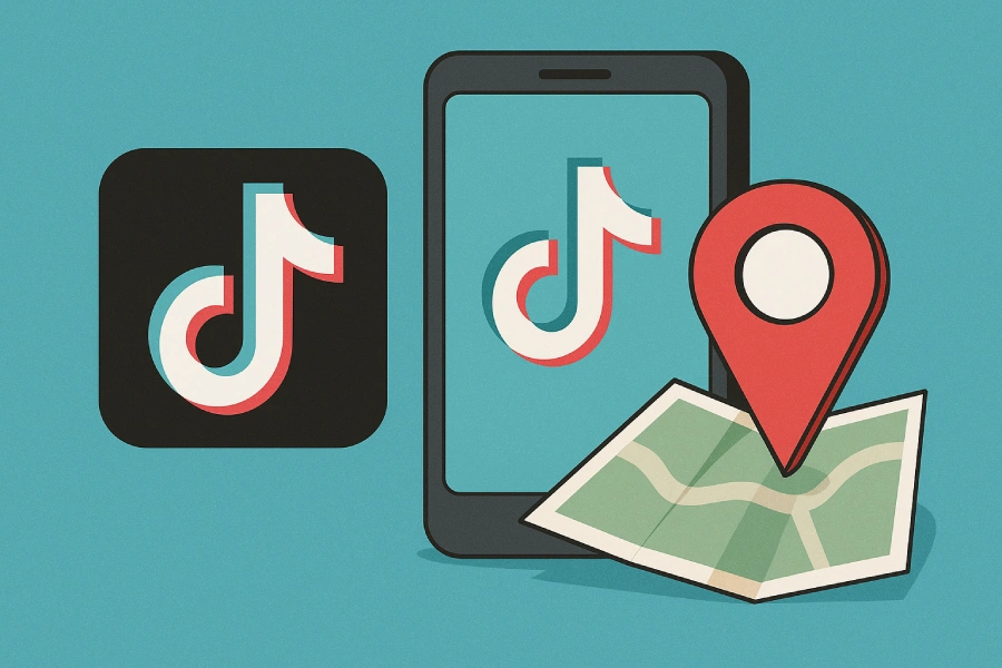 Localização no TikTok