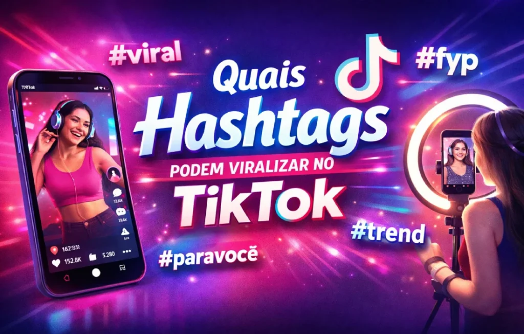 Quais hashtags podem viralizar no TikTok