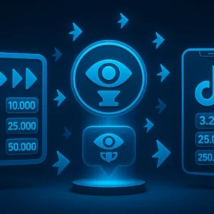 Comprar 500 visualizações TikTok por 1 real