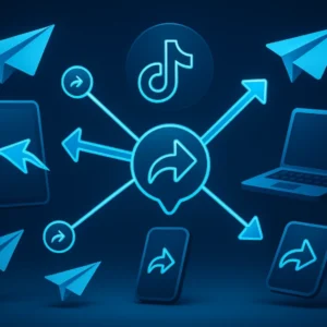 Comprar Compartilhamentos no TikTok no Pix