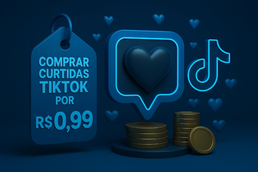 Comprar curtidas no TikTok com Pix e entrega rápida