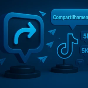 Comprar Compartilhamentos no TikTok Com Teste grátis