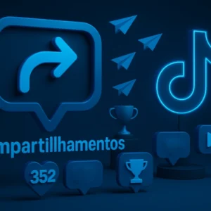 Comprar Compartilhamentos no TikTok Entrega Rápida
