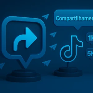 Comprar Compartilhamentos no TikTok Sem riscos