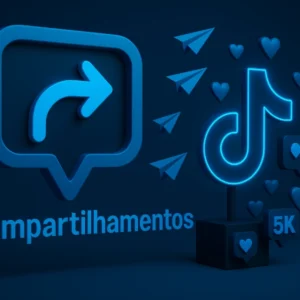 Comprar Compartilhamentos no TikTok na Promoção
