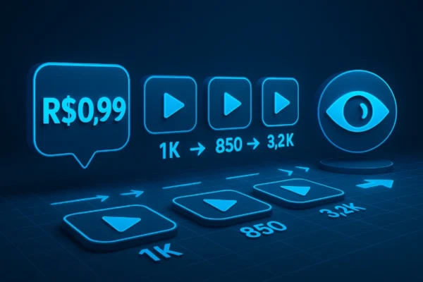 Comprar Visualizações TikTok no Pix em 3 Passos