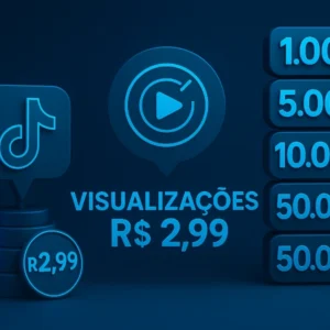 Comprar visualizações no tiktok barato Passo a Passo