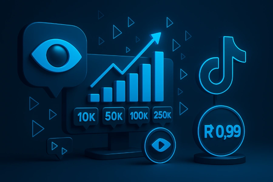 Comprar visualizações tiktok teste grátis no boleto