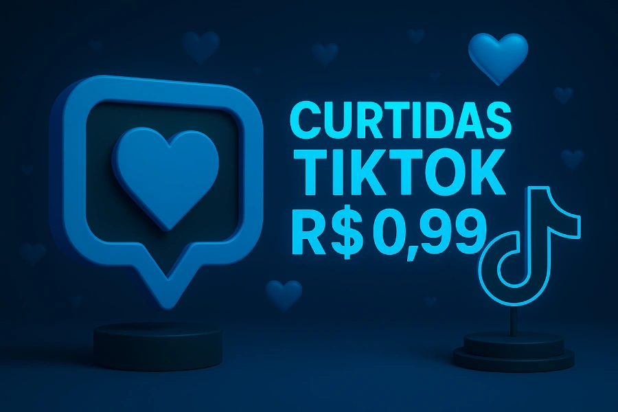 Tem comprar curtidas TikTok 1 real?