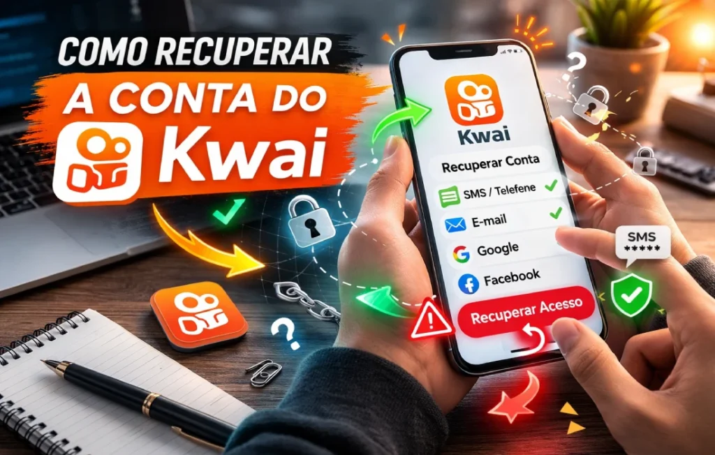 Como recuperar a conta do Kwai