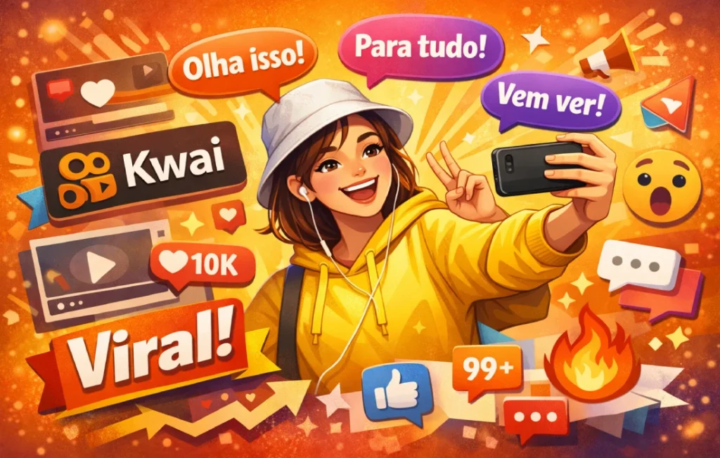 Frases para chamar atenção no Kwai