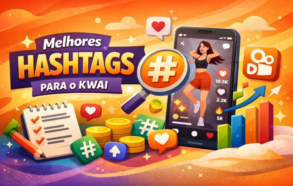 Hashtags para o Kwai
