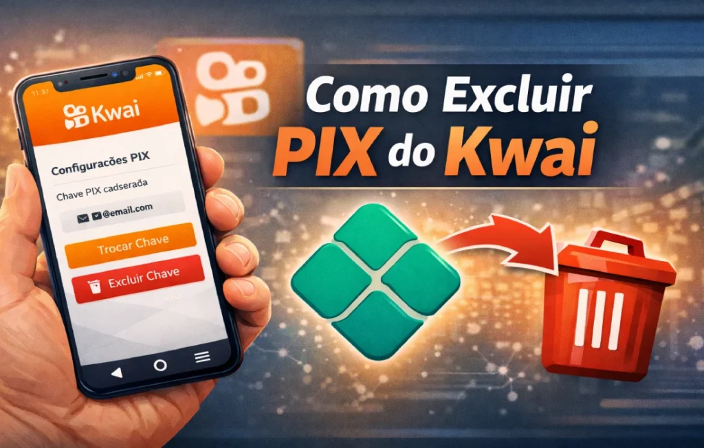 excluir PIX do Kwai