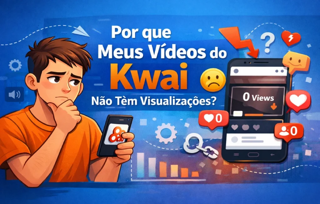 vídeos do Kwai não têm visualizações
