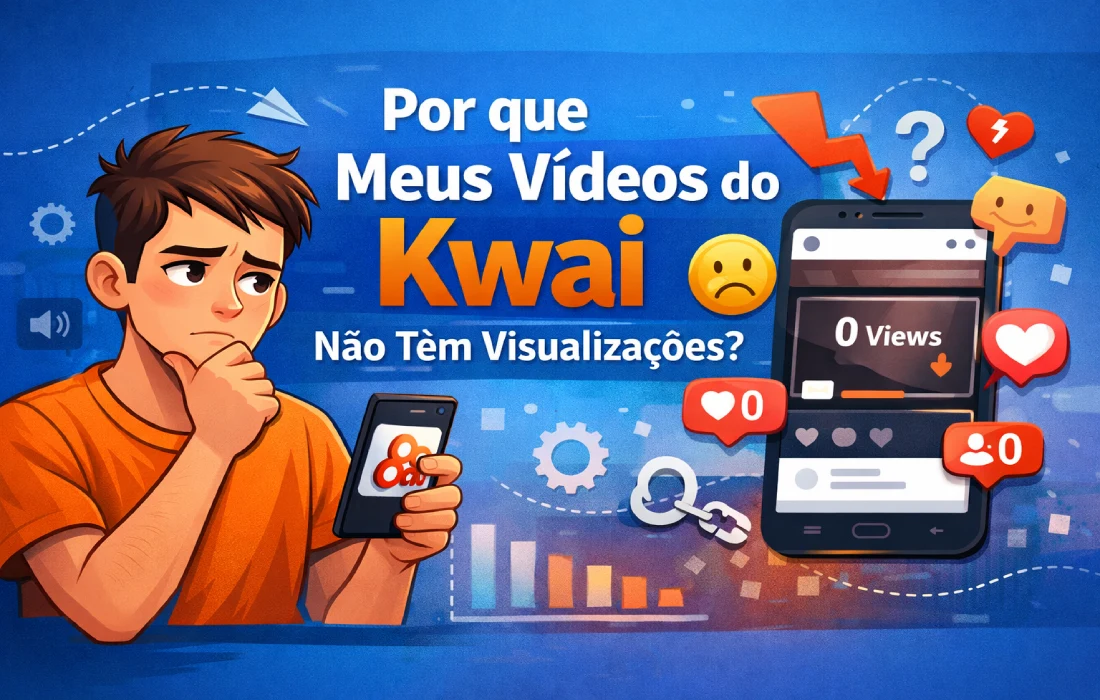 vídeos do Kwai não têm visualizações