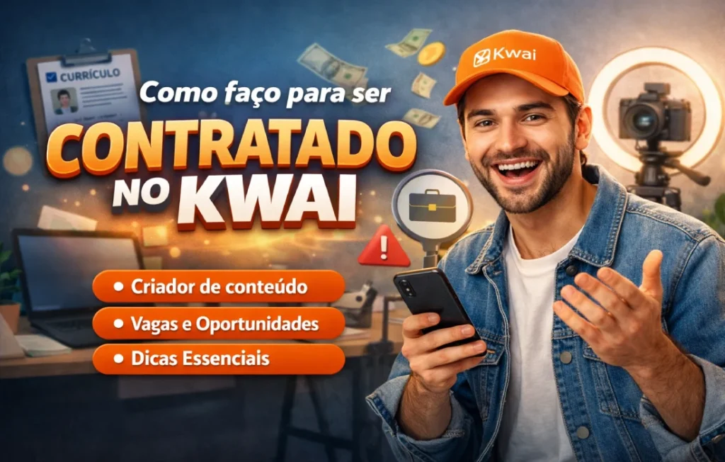 Como faço para ser contratado no Kwai