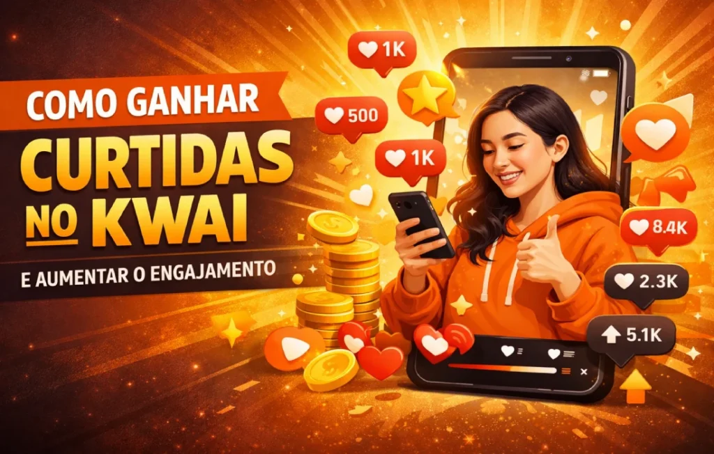 Como ganhar curtidas no Kwai