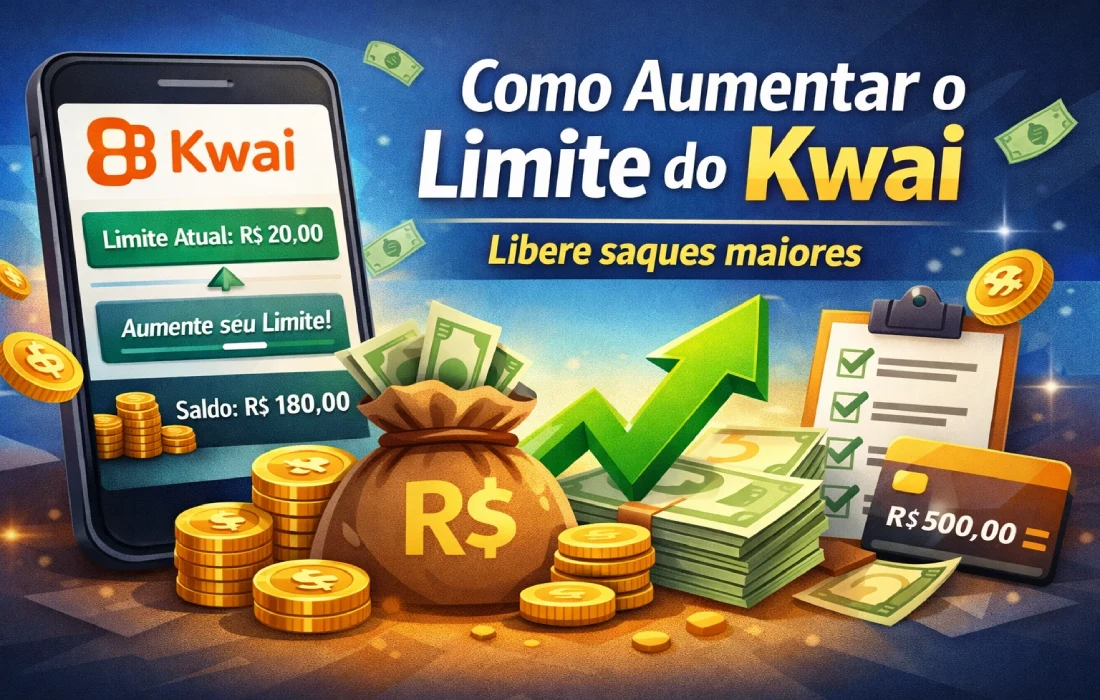 aumentar o limite do Kwai