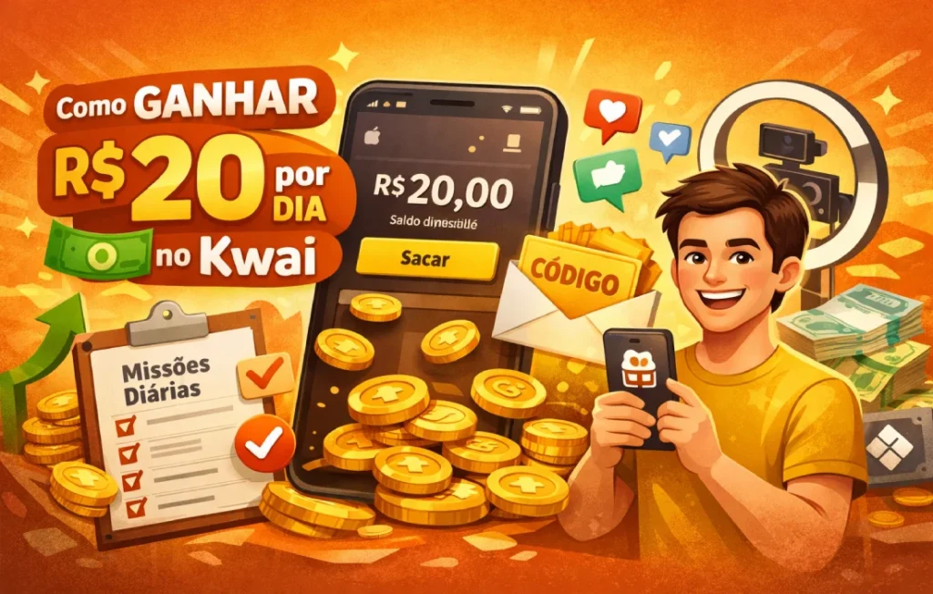 ganhar R$20 por dia no Kwai