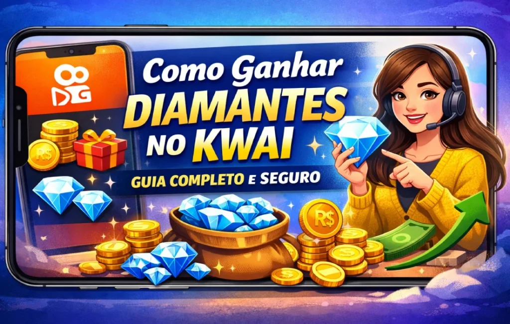ganhar diamantes no Kwai