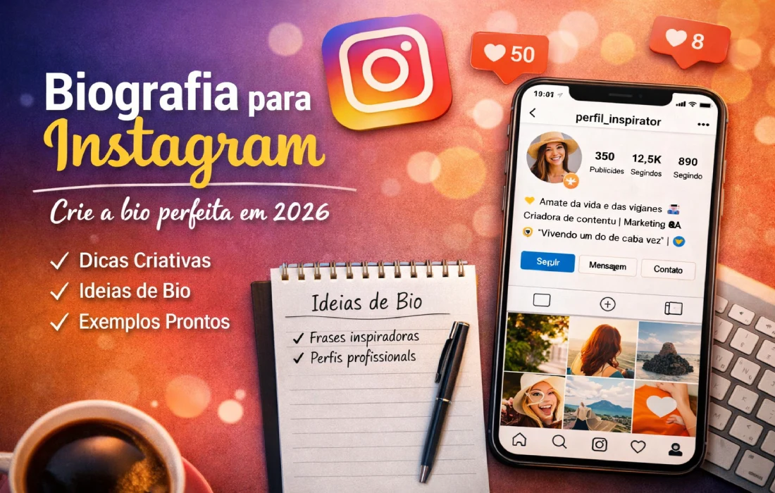 Biografia para Instagram
