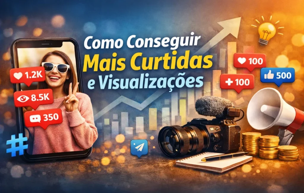 Como Conseguir Mais Curtidas e Visualizações