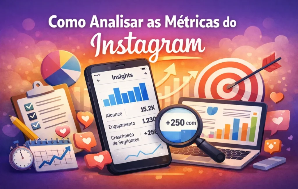 Como analisar as métrricas do Instagram