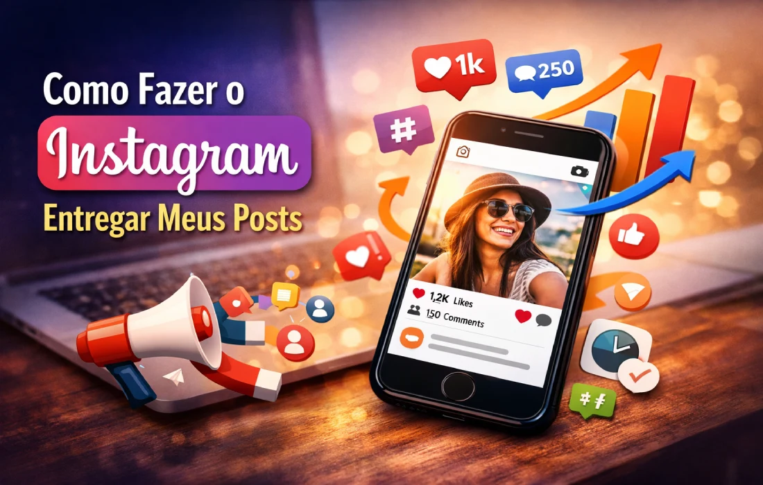 Como fazer o Instagram entregar meus posts