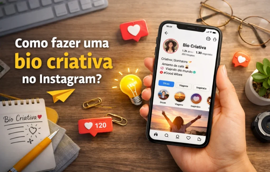 Como fazer uma bio criativa no Instagram