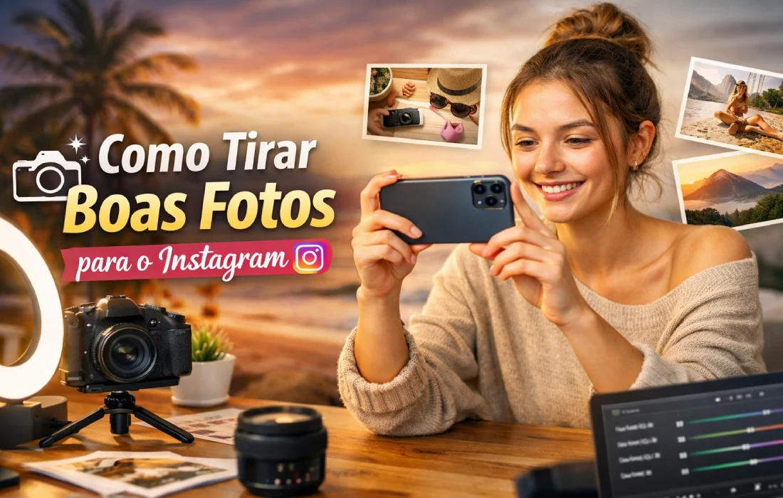 Como tirar boas fotos para o Instagram