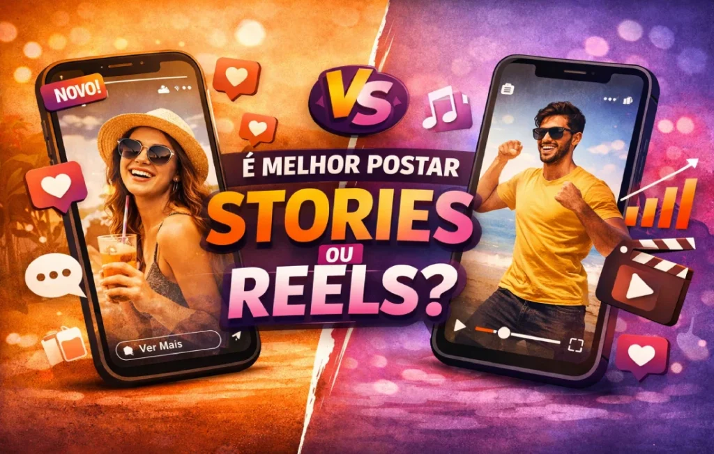 É melhor postar Stories ou Reels