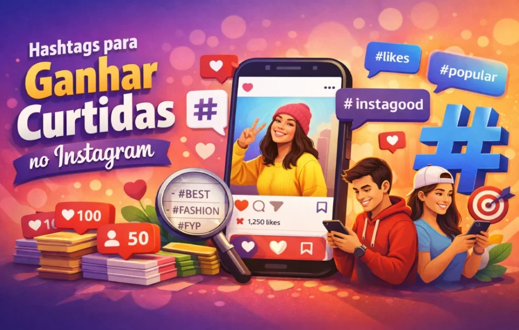 Hashtags para Ganhar Curtidas no Instagram