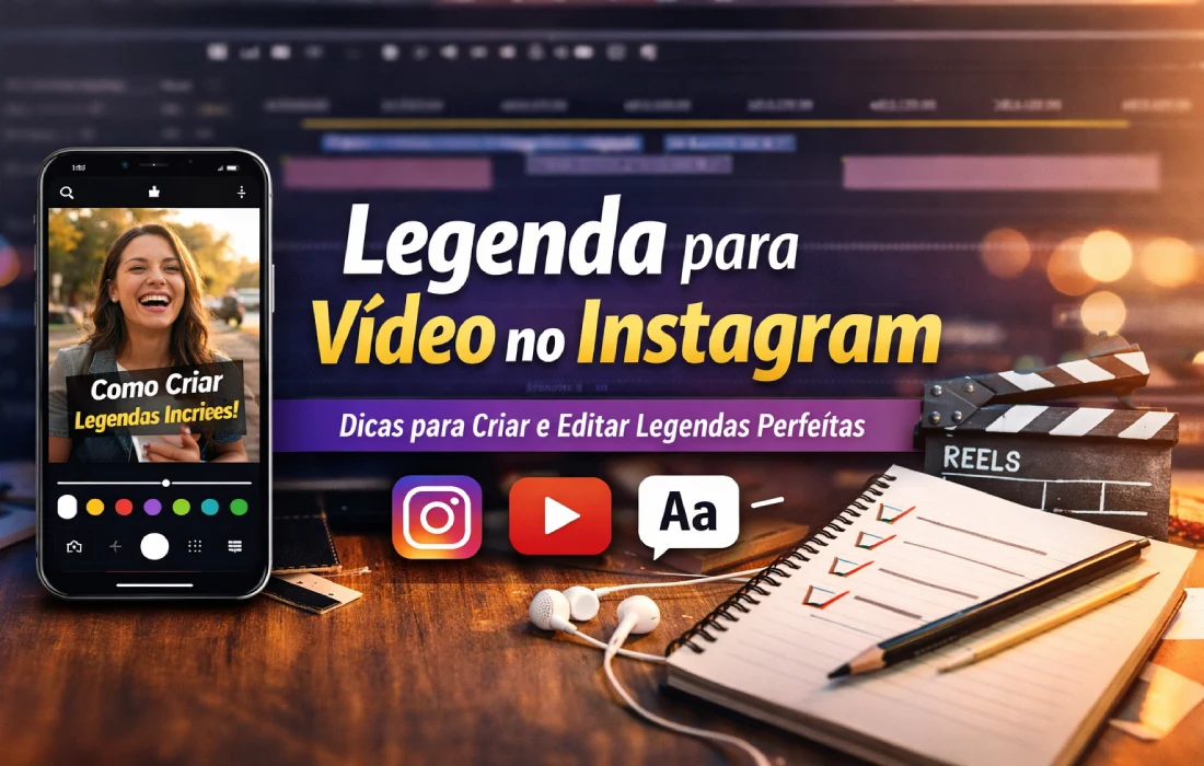 Legenda para Vídeo no Instagram