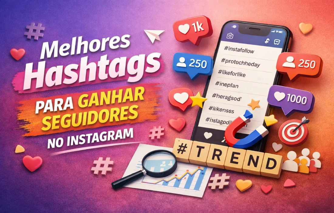 Melhores Hashtags para Ganhar Seguidores no Instagram