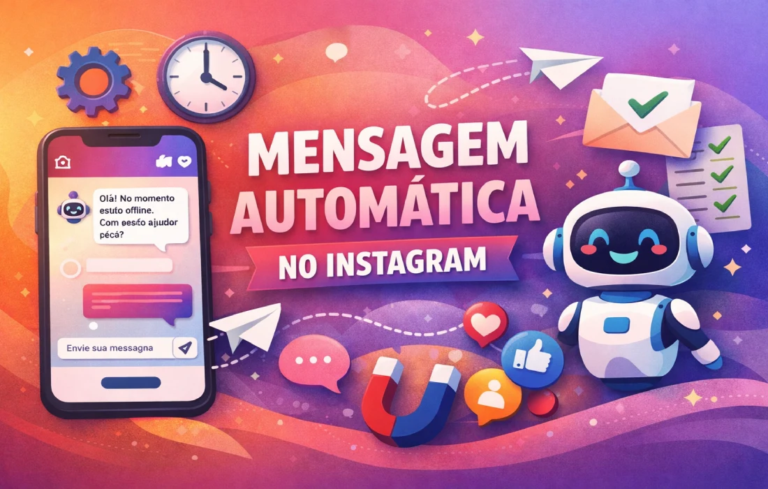 Mensagem automática no Instagram