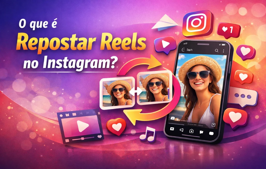 O que é repostar Reels no Instagram